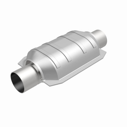 MagnaFlow Univ Cat Conv 2in Inlet/Outlet Center/Center Oval 9in Body L/6.5in Width/13in OA Length