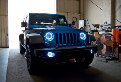 Oracle 07-16 Jeep Wrangler JK SMD HL - ColorSHIFT w/ BC1 Controller