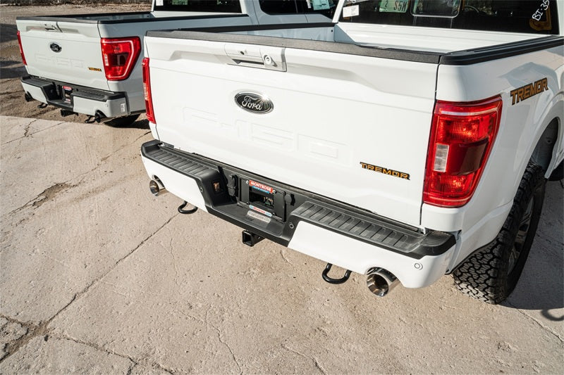 Corsa 2021-2025 Ford F-150 SuperCrew/5.5ft Bed 3.5L V6 Sport Cat-Back Dual Rear Exit-Polished