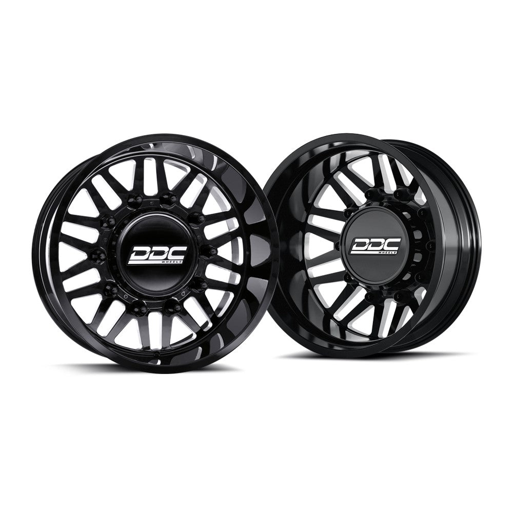 22x11 DDC Aftermath GM/DODGE DUALLY SUPER SINGLE Wheels 8x6.5 Set of 6