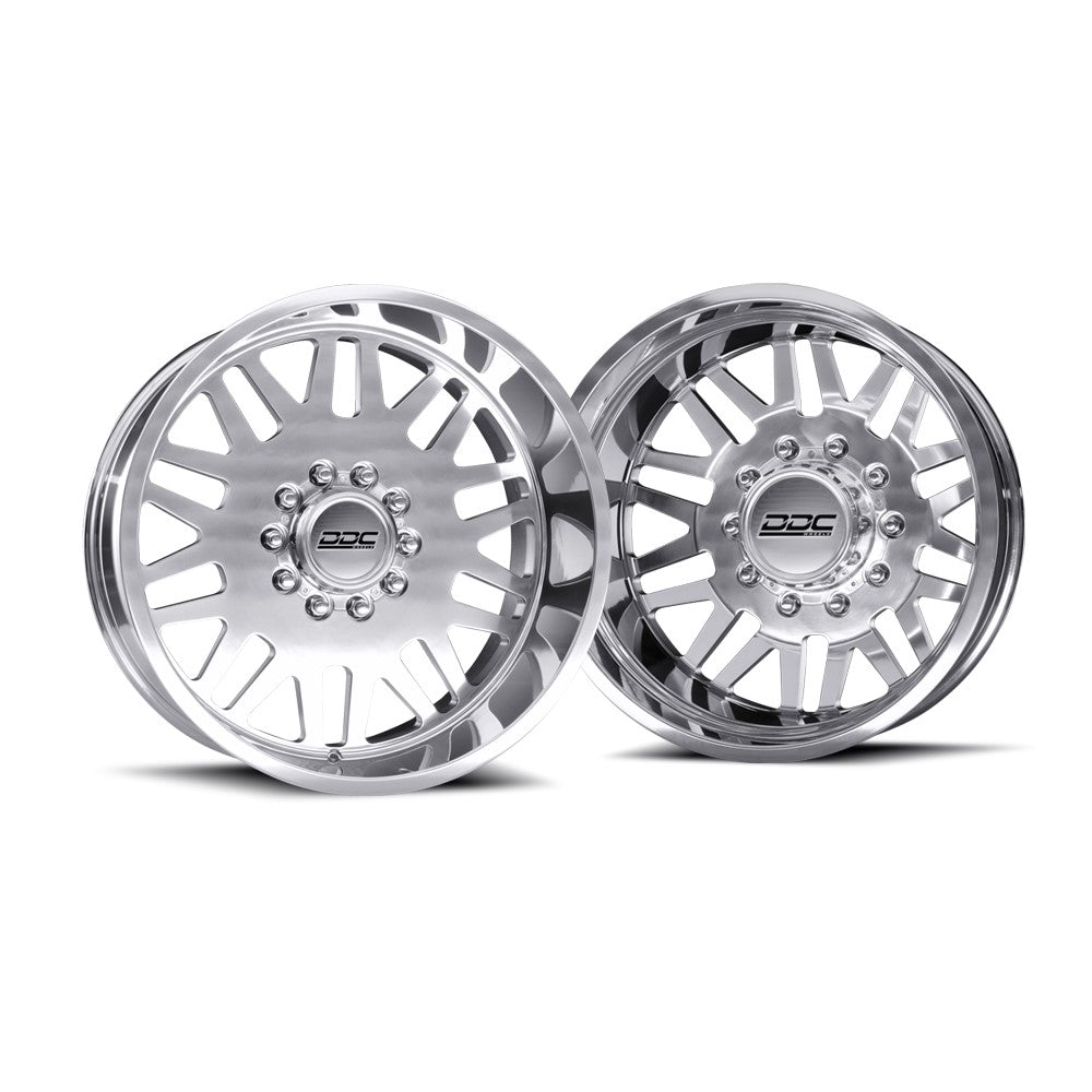 22x11 DDC Aftermath FORD/DODGE DUALLY SUPER SINGLE Wheels 10x225 Set of 6