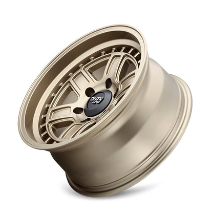 17x8.5 Dirty Life 9308 Cage Matte Gold Wheel 5x5 (-6mm)