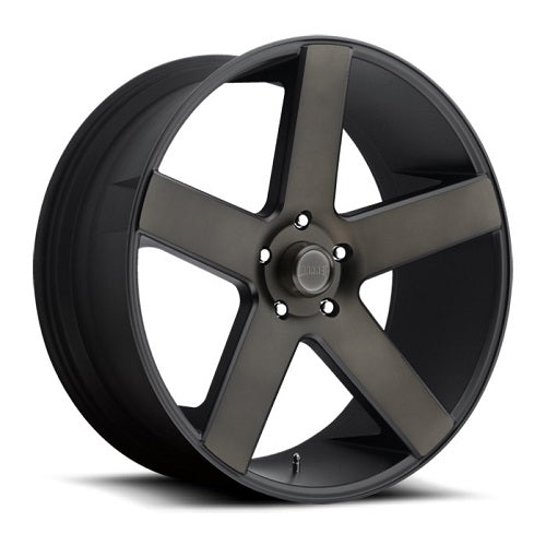 26x10 S116 Dub Baller Matte Black Machined Wheel 6x135 (30mm)