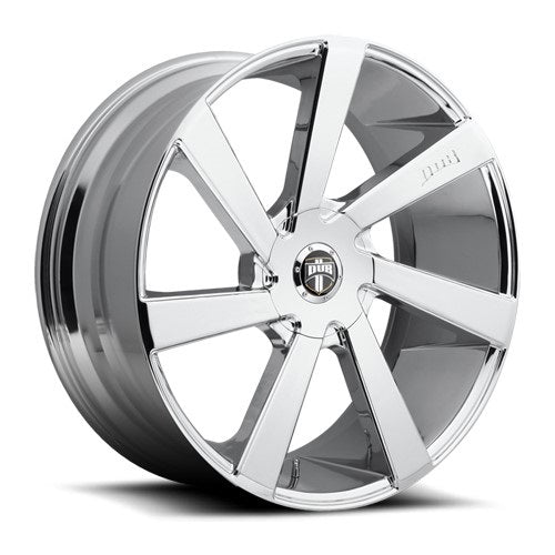 22x9.5 S132 Dub Directa Chrome Wheel 6x5.5 (20mm)
