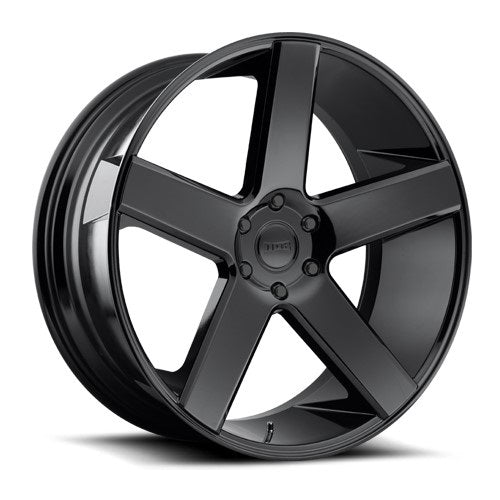 28x10 S216 Dub Baller Gloss Black Wheel 5x5 (10mm)