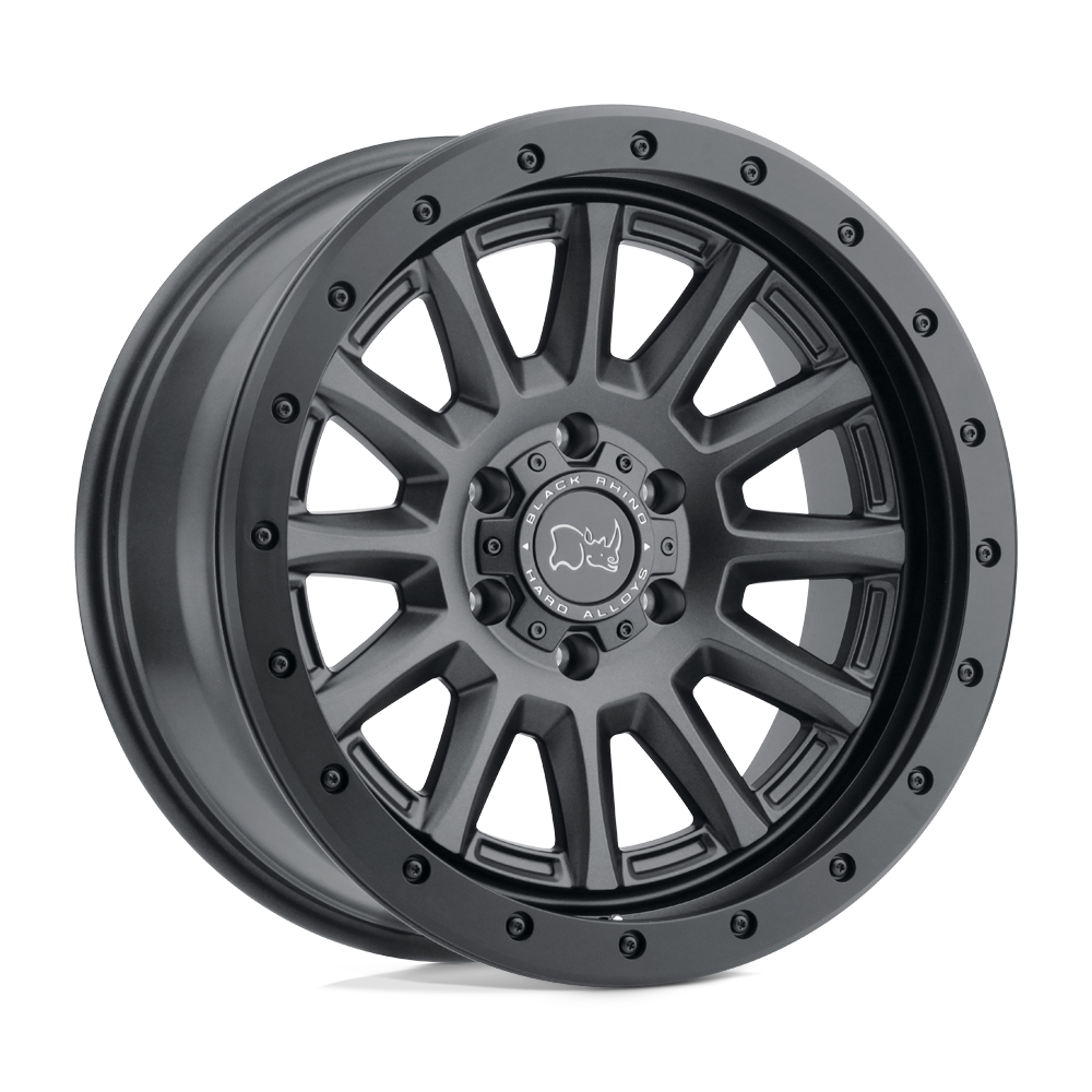 17x8.5 Black Rhino DUGGER GUN BLACK Wheel 5x150 (10mm)