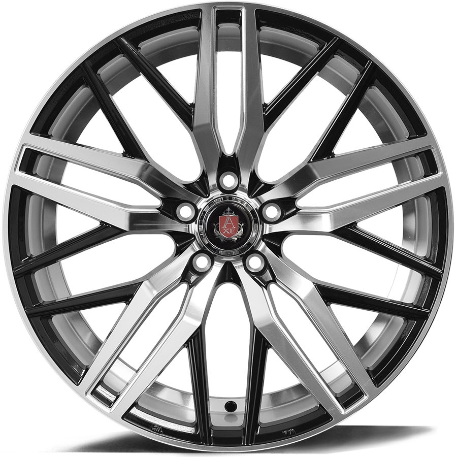 22x10.5 Axe EX30 Black And Polished Face Wheel 5x115 (38mm)