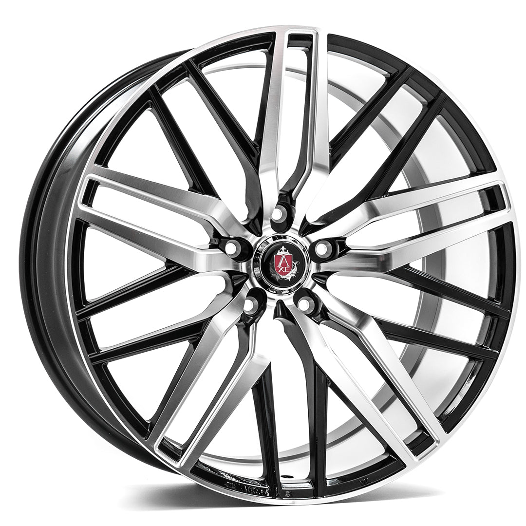 22x10.5 Axe EX30 Black And Polished Face Wheel 5x4.5 (38mm)