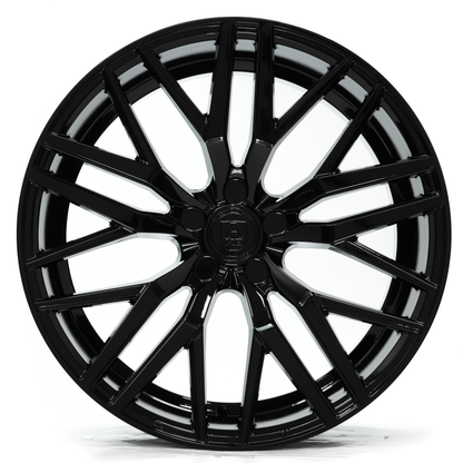 20x8.5 Axe EX30 Gloss Black Wheel Blank (40mm)