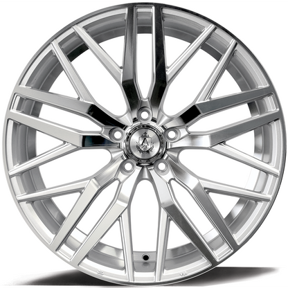 22x10.5 Axe EX30 Silver Wheel 5x110 (25mm)