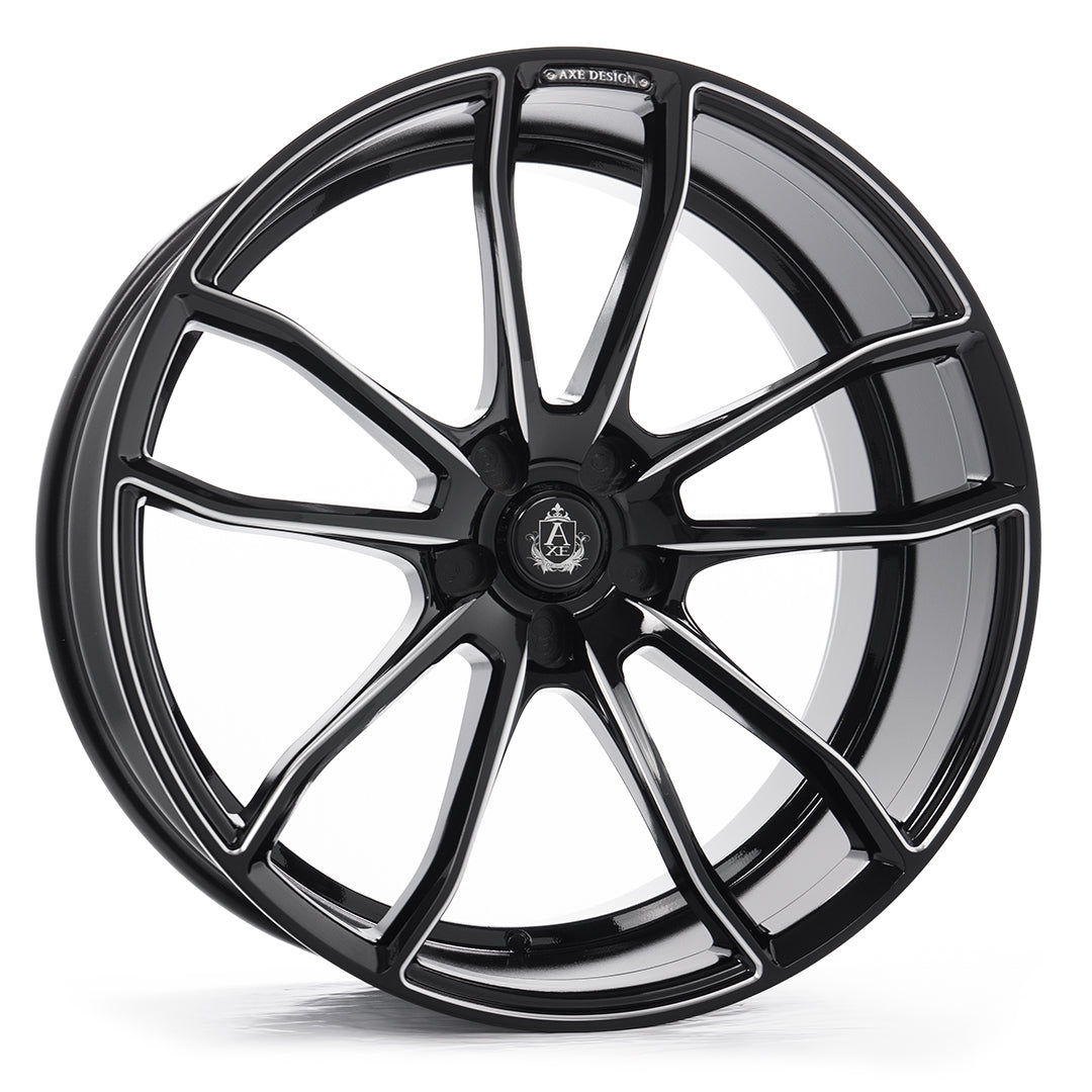 22x9 Axe EX33 Gloss Black Wheel Blank (35mm)