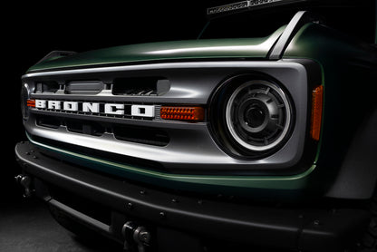 Oracle 2021+ Ford Bronco Oculus  Bi-LED Projector Headlights - Amber/White Switchback