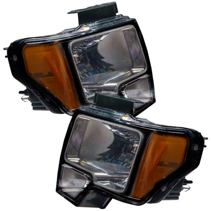 Oracle 09-14 Ford F-150 LED HL - Black - ColorSHIFT w/o Controller