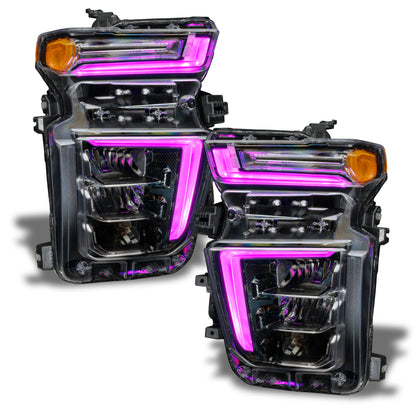 Oracle 20-21 Chevy Silverado 2500 RGB+W Headlight DRL Kit - w/ Simple Controller