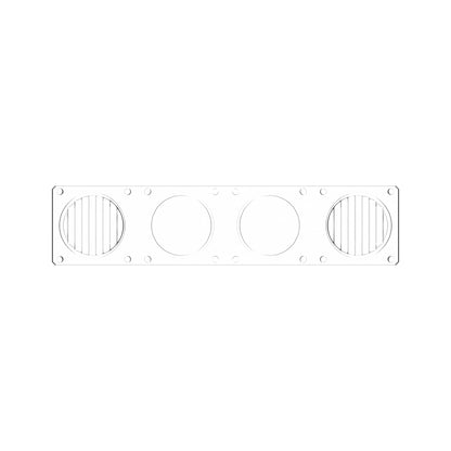 KC HiLiTES FLEX ERA LED Clear Combo Beam Lens for Light Bars