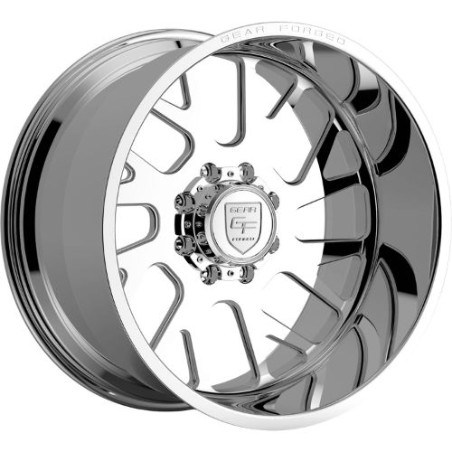 22x14 Gear Off Road F71P1 Forged Polished Wheel 8x6.5 (-76mm)