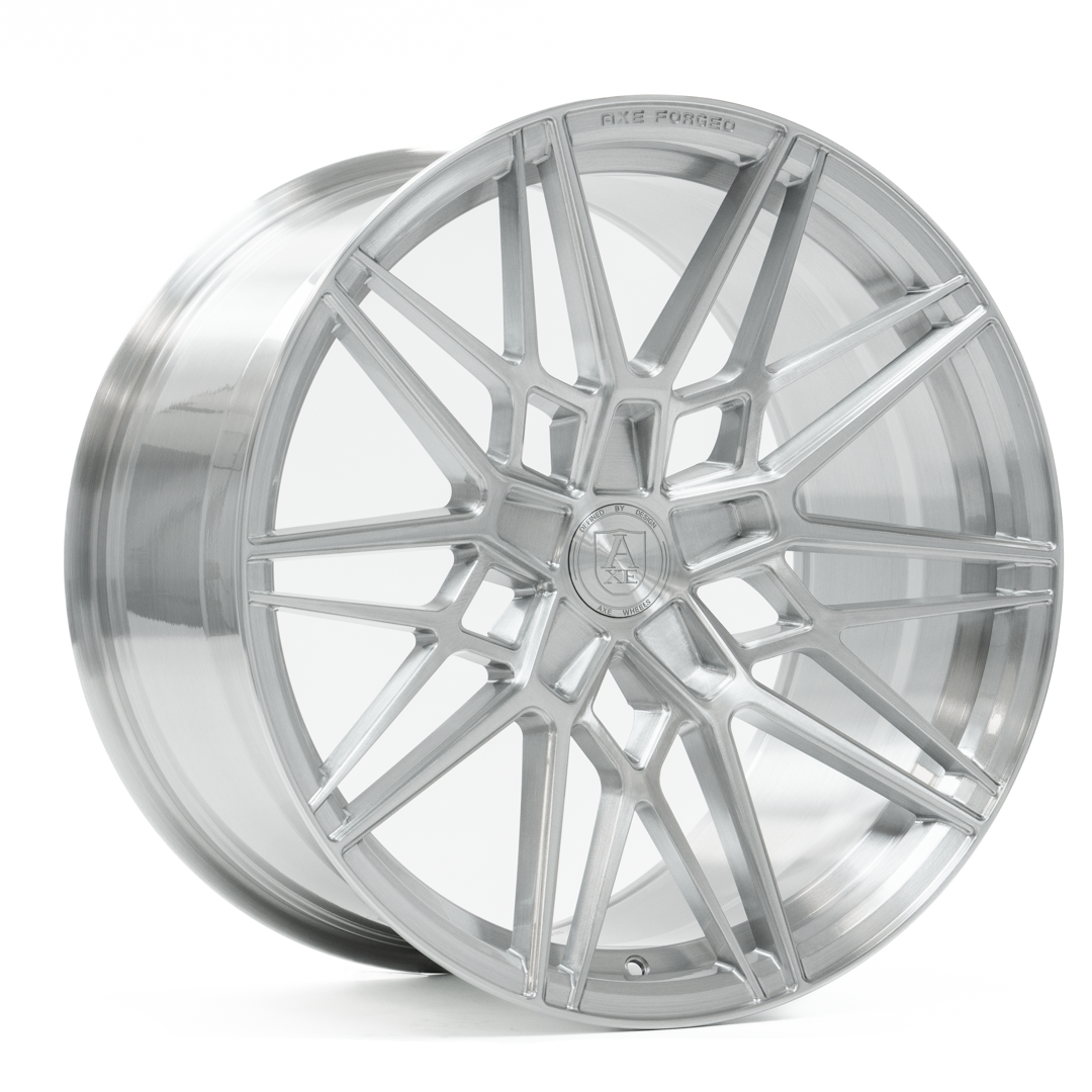 20x10 Axe Wheels FF1 Silver FORGED Wheel 5x130 (20-40mm)