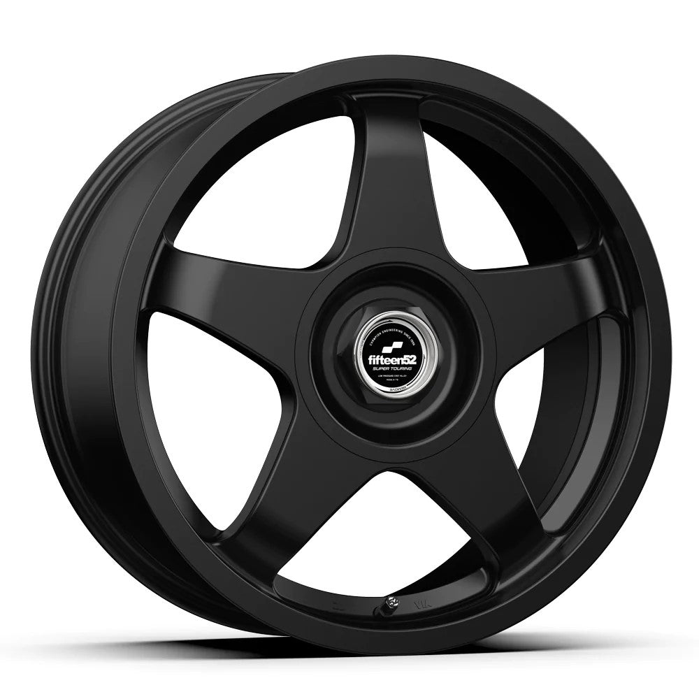 18x8.5 fifteen52 Chicane Asphalt Black (Satin) Wheel 5x4.5/5x100 (35mm)