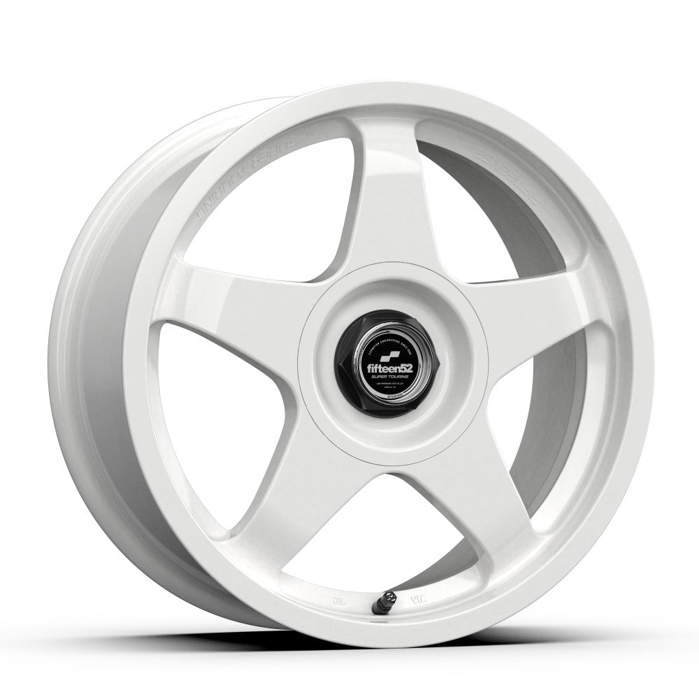 18x8.5 fifteen52 Chicane Rally White (Gloss White) Wheel 5x114.3/5x100 (35mm)