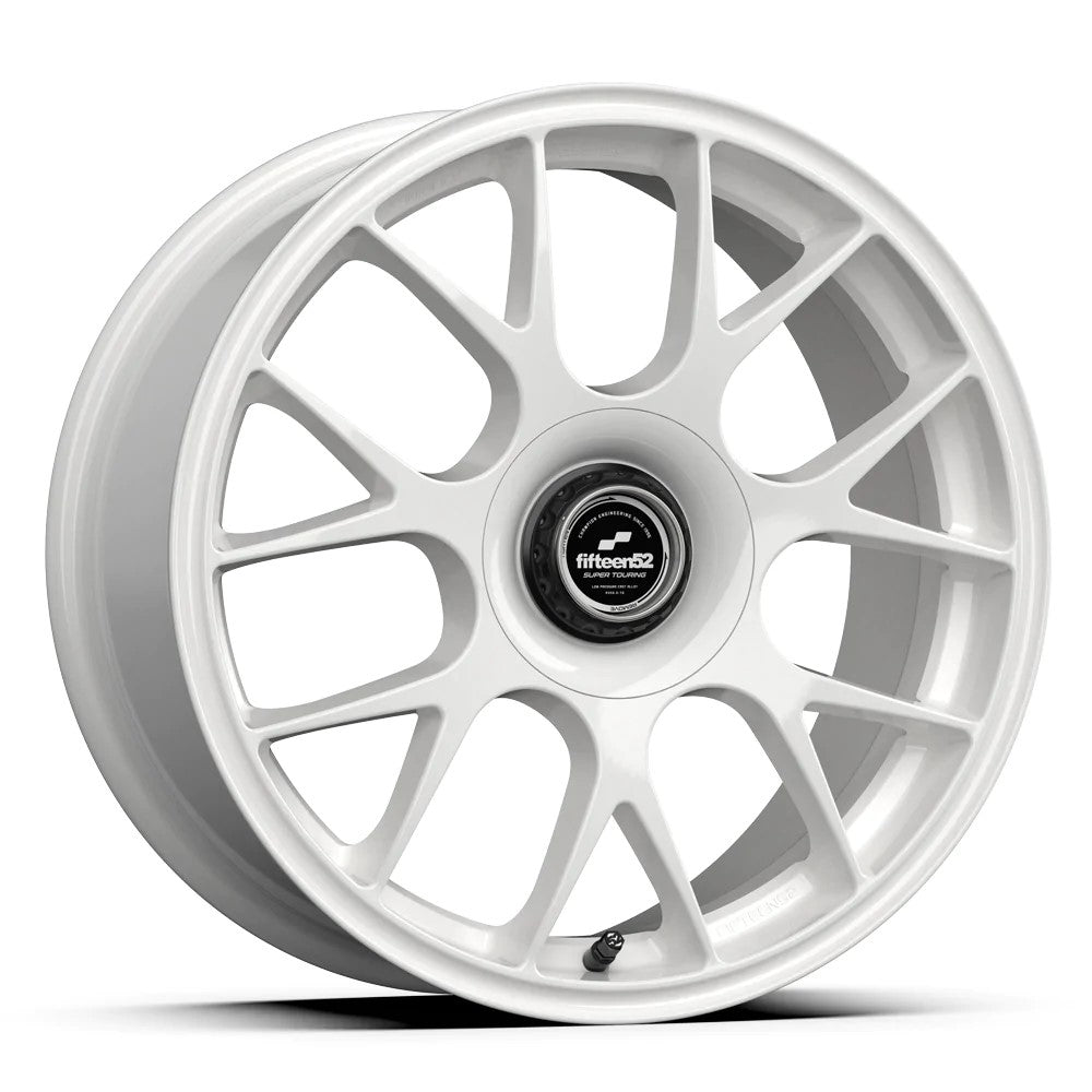 18x8.5 fifteen52 Apex Rally White (Gloss White) Wheel 5x112/5x120 (35mm)