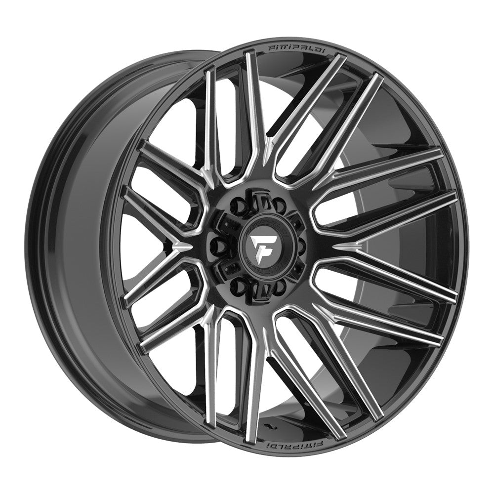 20x10 Fittipaldi Offroad FA14BM Black Wheel 8x170 (-19mm)