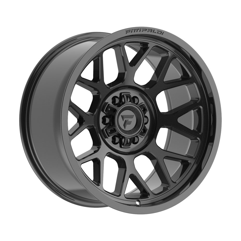 17x8.5 Fittipaldi Offroad FA17B Black Wheel 5x5/5x5.5 (0mm)
