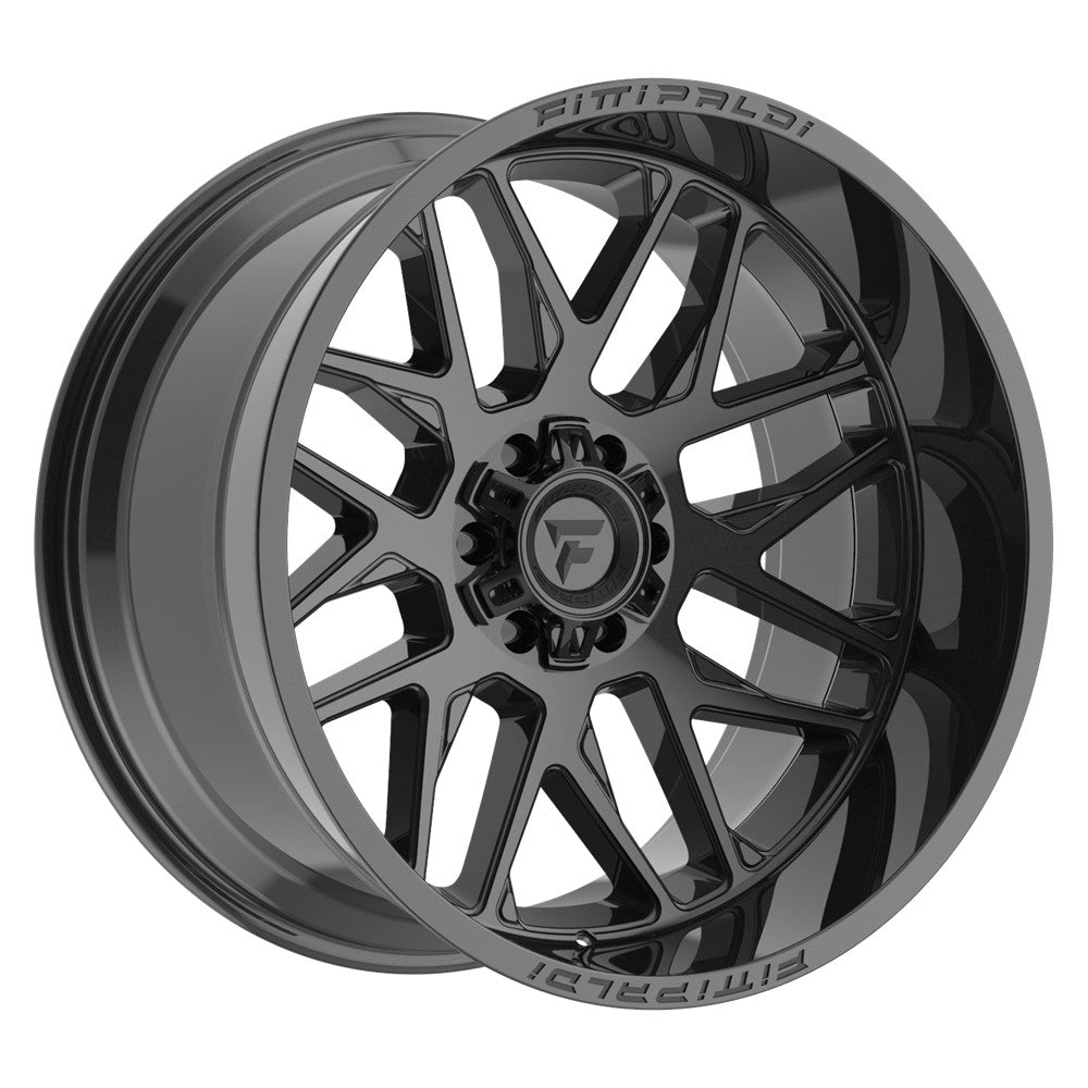 22x12 Fittipaldi Offroad FA19B Black Wheel 6x135/6x5.5 (-44mm)