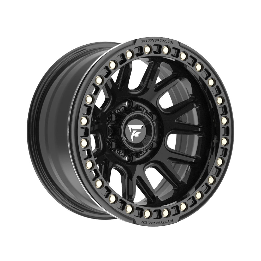 17x9 Fittipaldi FB151B BEADLOCK Black Wheel 5x5 (-38mm)