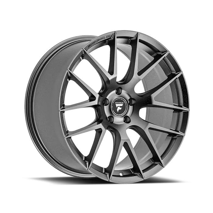 20x8.5 Fittipaldi F360G Gloss Graphite Wheel 5x115 (15mm)