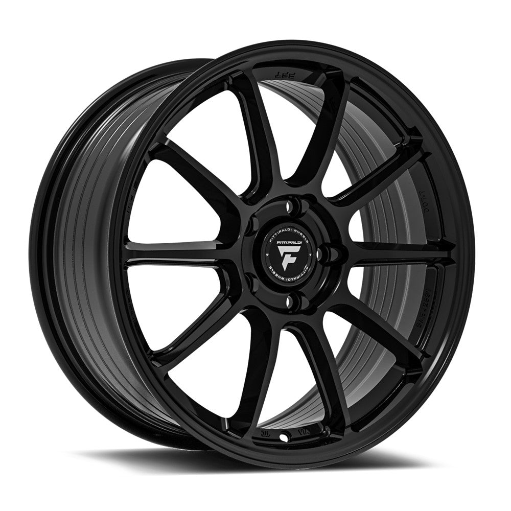 17x8 Fittipaldi FS366 Black Wheel 5x4.5 (35mm)