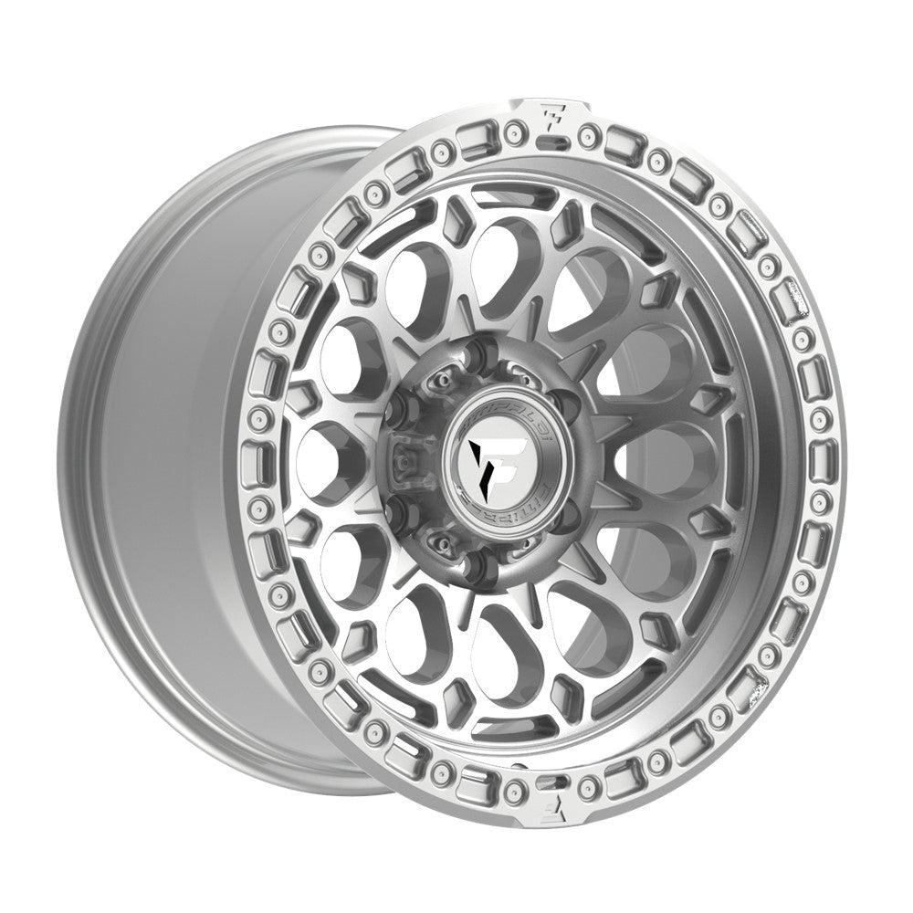 17x9 Fittipaldi FT101MS Silver Wheel 5x150 (-12mm)
