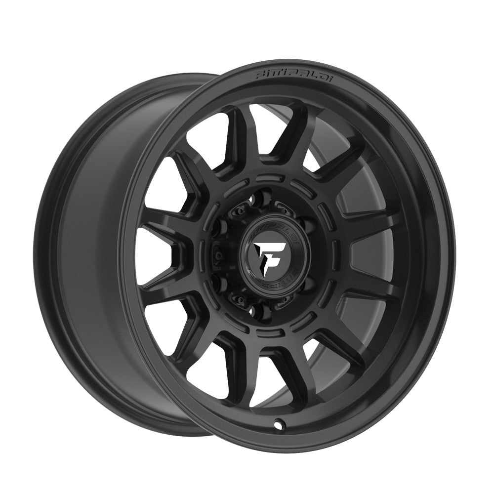 17x8.5 Fittipaldi FT102SB Black Wheel 5x150 (0mm)