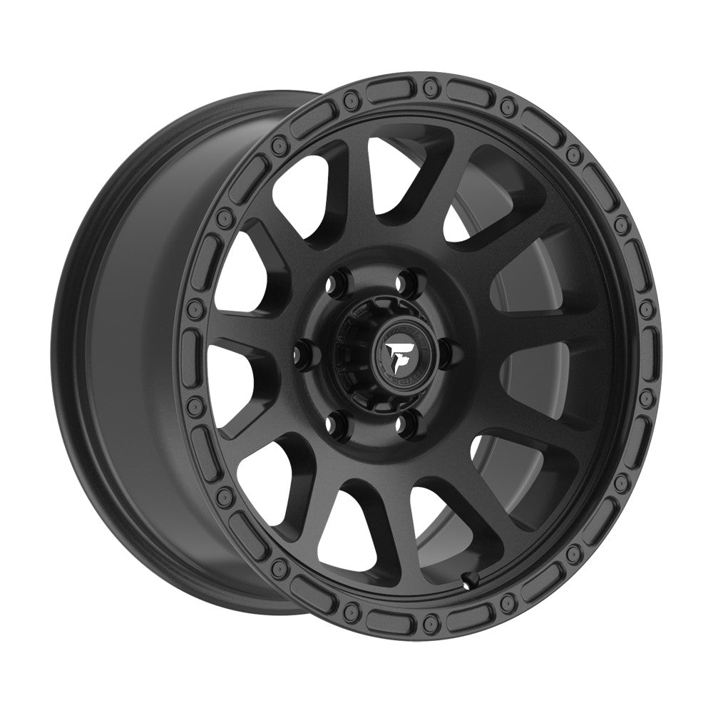17x8.5 Fittipaldi Offroad FT105SB Black Wheel 6x135 (0mm)