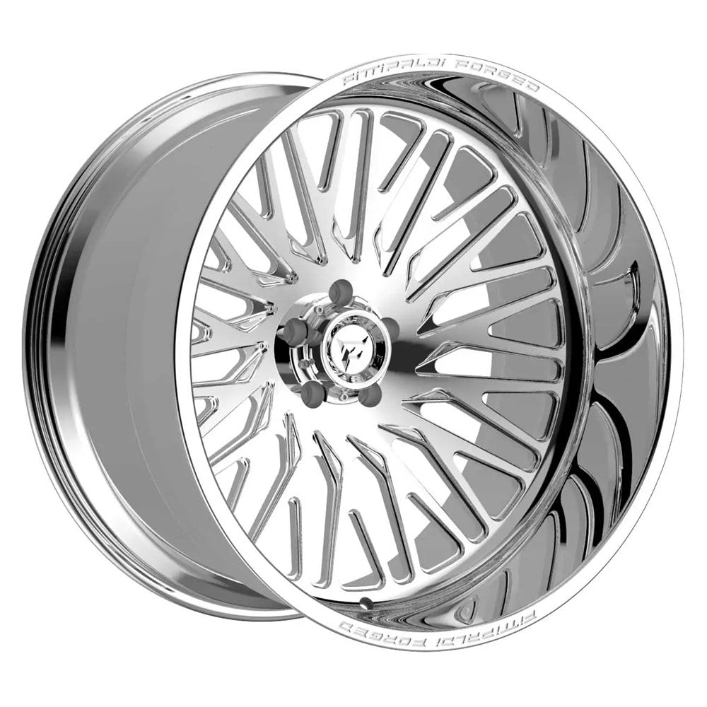 26x14 Fittipaldi FTF500P Polished FORGED LEFT DIRECTIONAL Wheel 8x170 (-76mm)