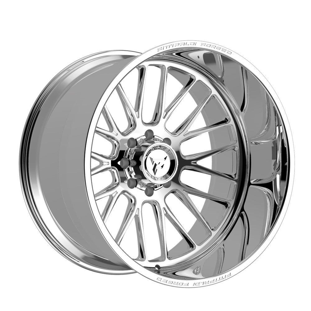 28x16 Fittipaldi FTF502P Polished FORGED Wheel 8x180 (-101mm)