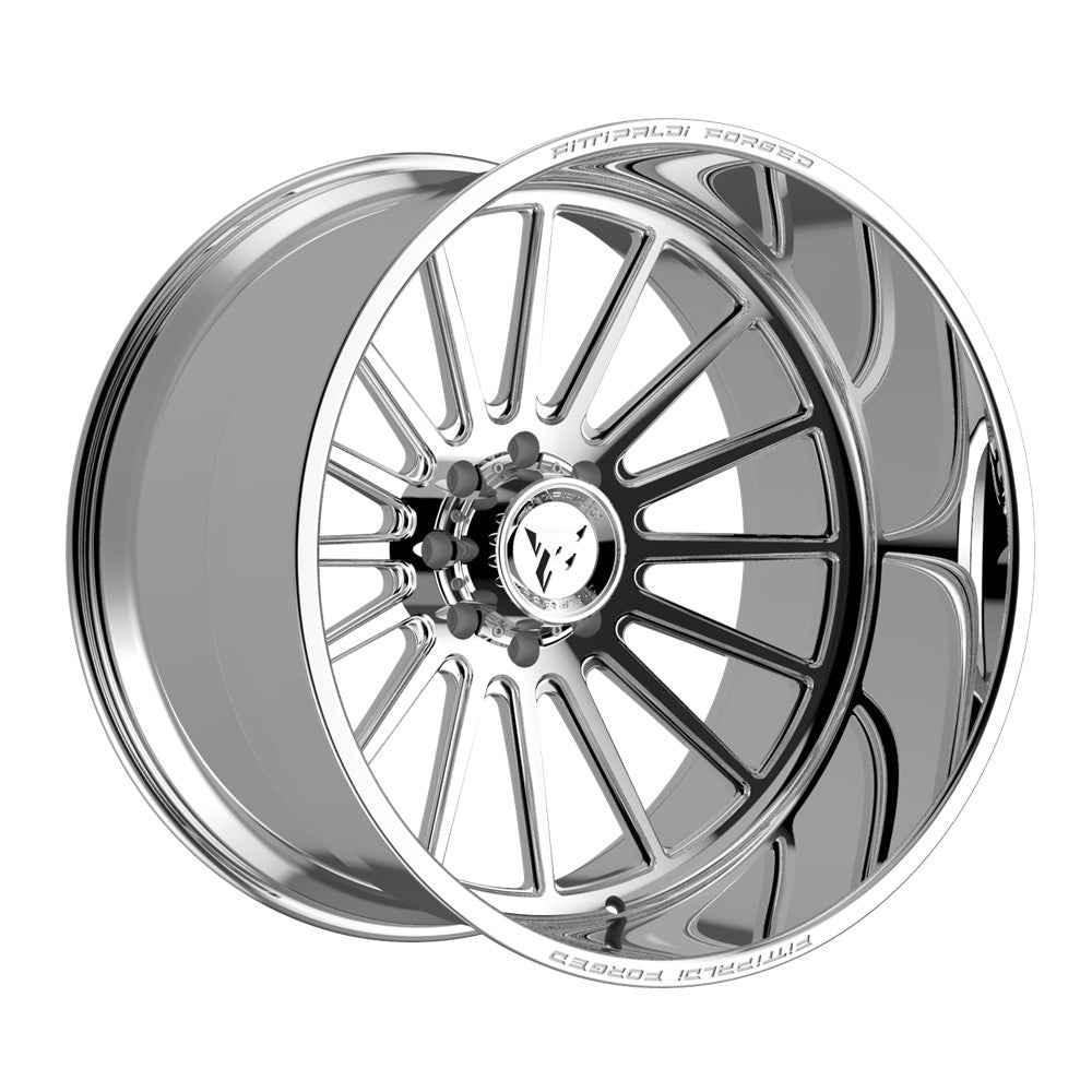 26x14 Fittipaldi FTF504P Polished FORGED Wheel 5x5 (-76mm)