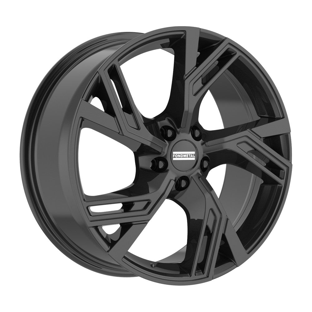 20x8.5 Fondmetal Atena Gloss Black Wheel 5x108 (45mm)
