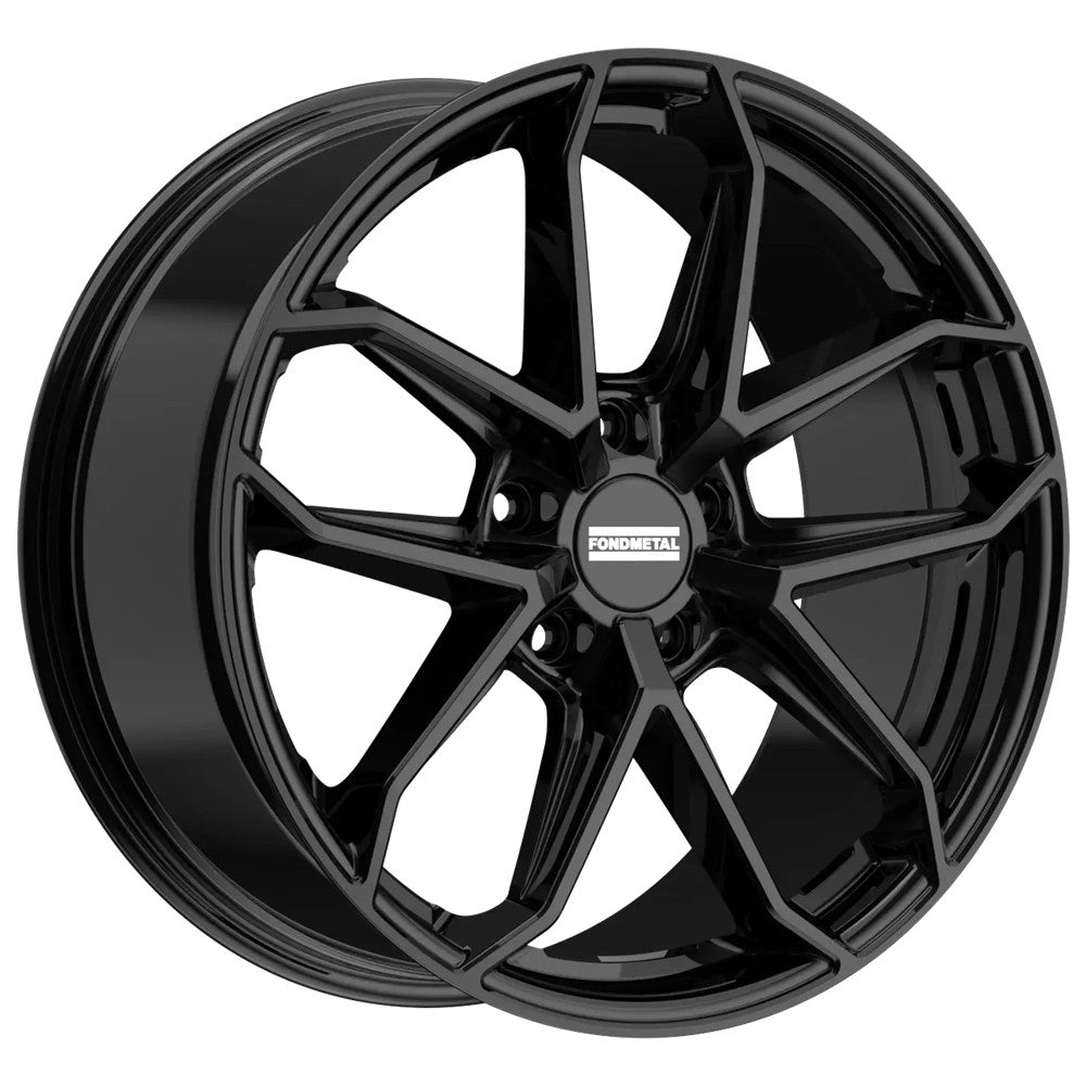 21x9.5 Fondmetal Zelos Gloss Black Wheel 5x130 (46mm)