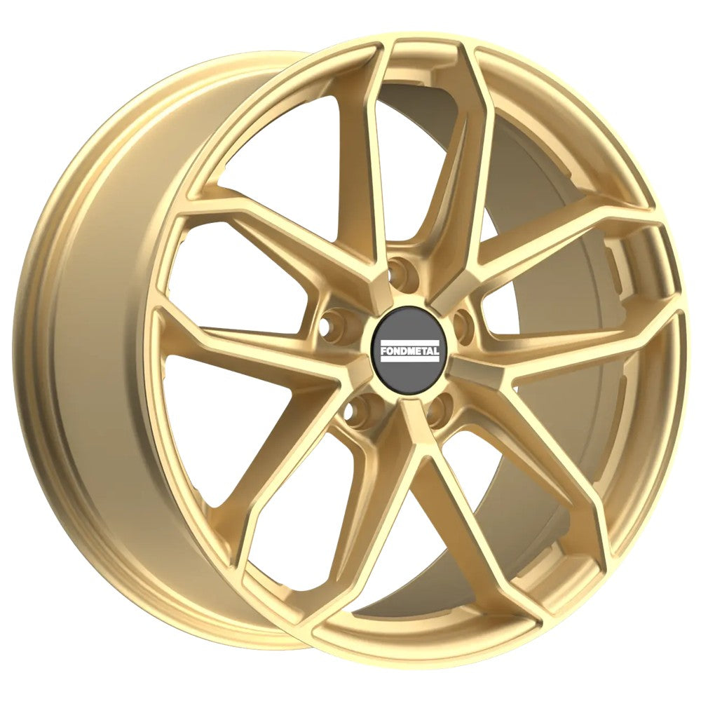 20x9 Fondmetal Zelos Matte Gold Wheel 5x112 (26mm)