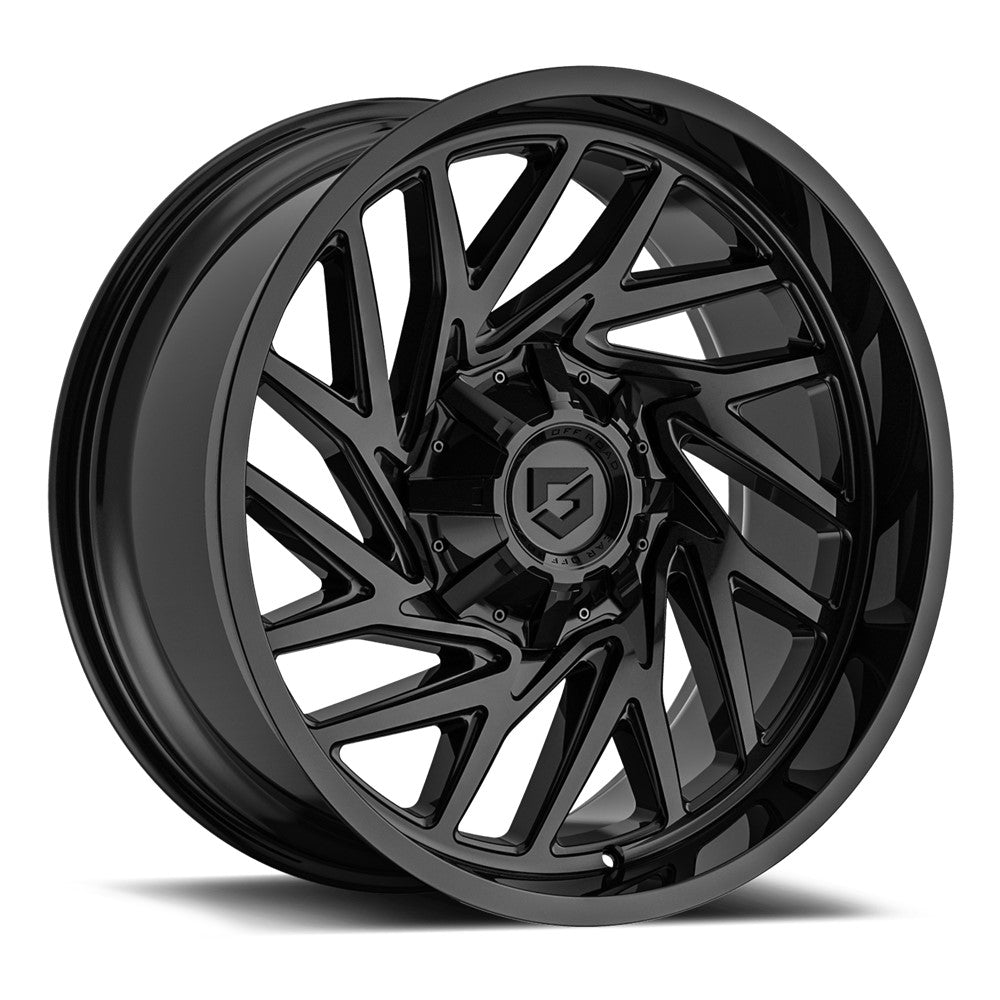 17x9 Gear Off Road 769B Sequence Gloss Black Wheel 8x6.5/8x170 (18mm)