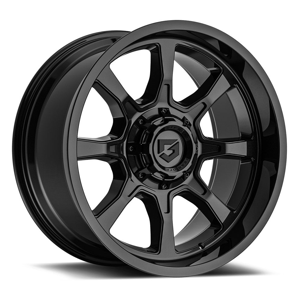 20x9 Gear Off Road 772B Gloss Black Wheel 6x135/6x5.5 (18mm)