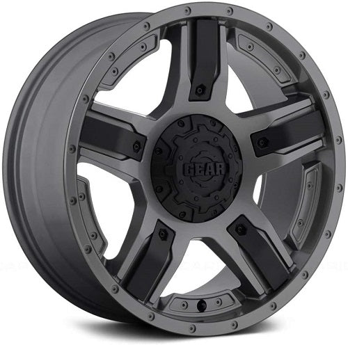 18x9 Gear Off Road 740GB Manifold Gunmetal Wheel 5x5.5/5x150 (18mm)