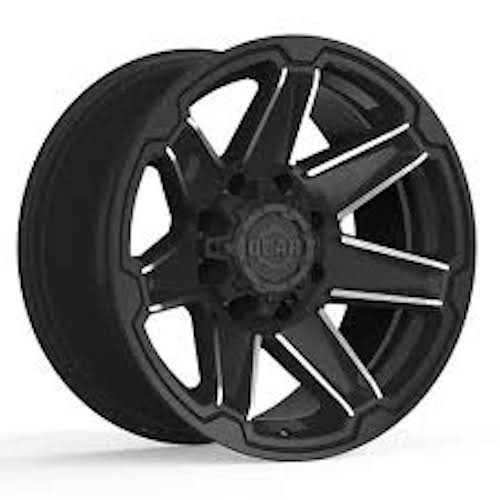 20x9 Gear Off Road 745MB Trident Blk Machine Wheel 5x5.5/5x150 (18mm)