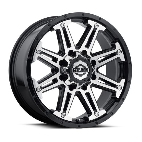 20x9 Gear Off Road 741MB Mechanic Gloss Black Wheel 5x5.5/5x150 +18
