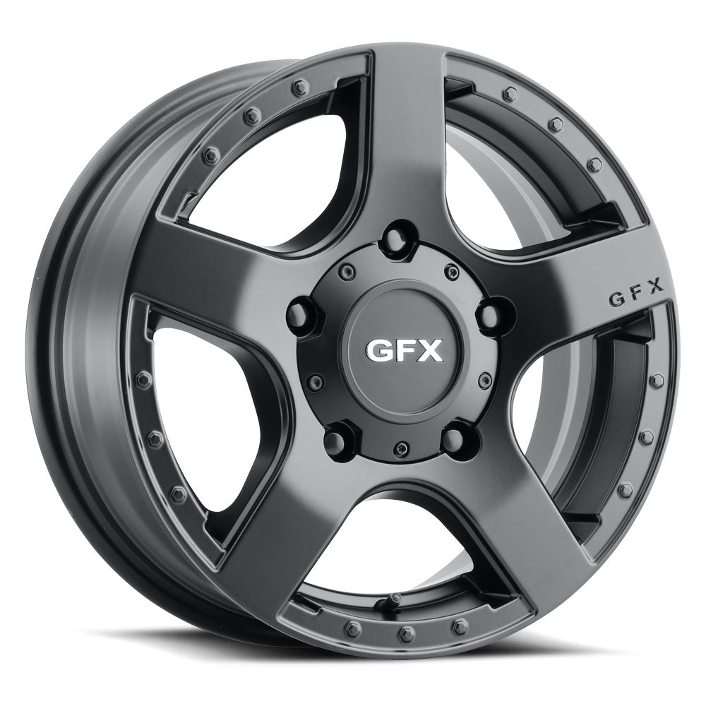 17x8 G-FX MV1 Matte Black Wheel 6x130 (40mm)