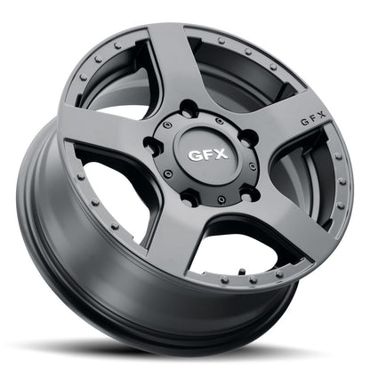 17x8 G-FX MV1 Matte Black Wheel 6x130 (60mm)