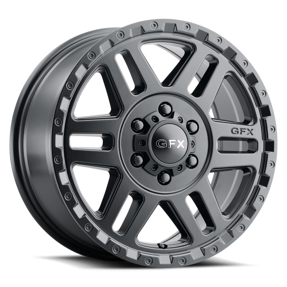 16x6.5 G-FX MV2 Matte Black Wheel 5x130 (45mm)