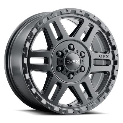 16x6.5 G-FX MV2 Matte Black Wheel 5x130 (45mm)