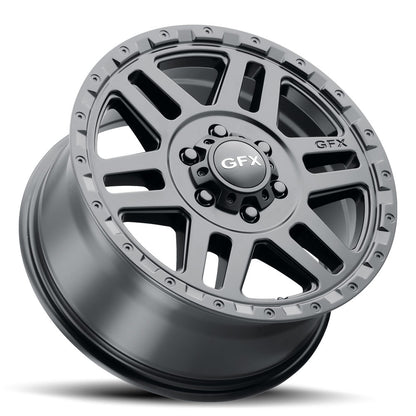 16x6.5 G-FX MV2 Matte Black Wheel 5x130 (45mm)