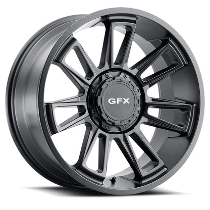 18x9 G-FX TR21 Matte Black Wheel 6x135/6x5.5 (12mm)